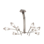 M0180 Pietra Pendant 4 Arm 8 Light G9 Polished Chrome