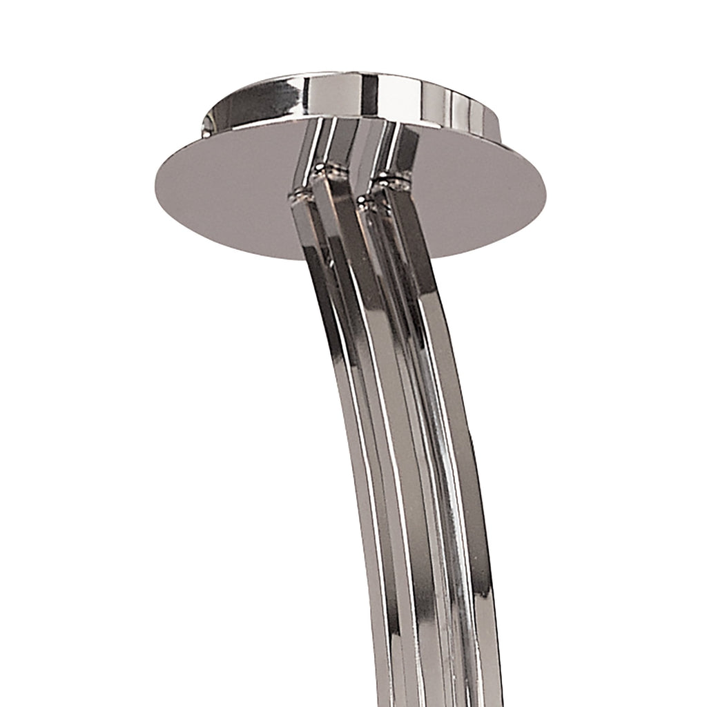 M0180 Pietra Pendant 4 Arm 8 Light G9 Polished Chrome
