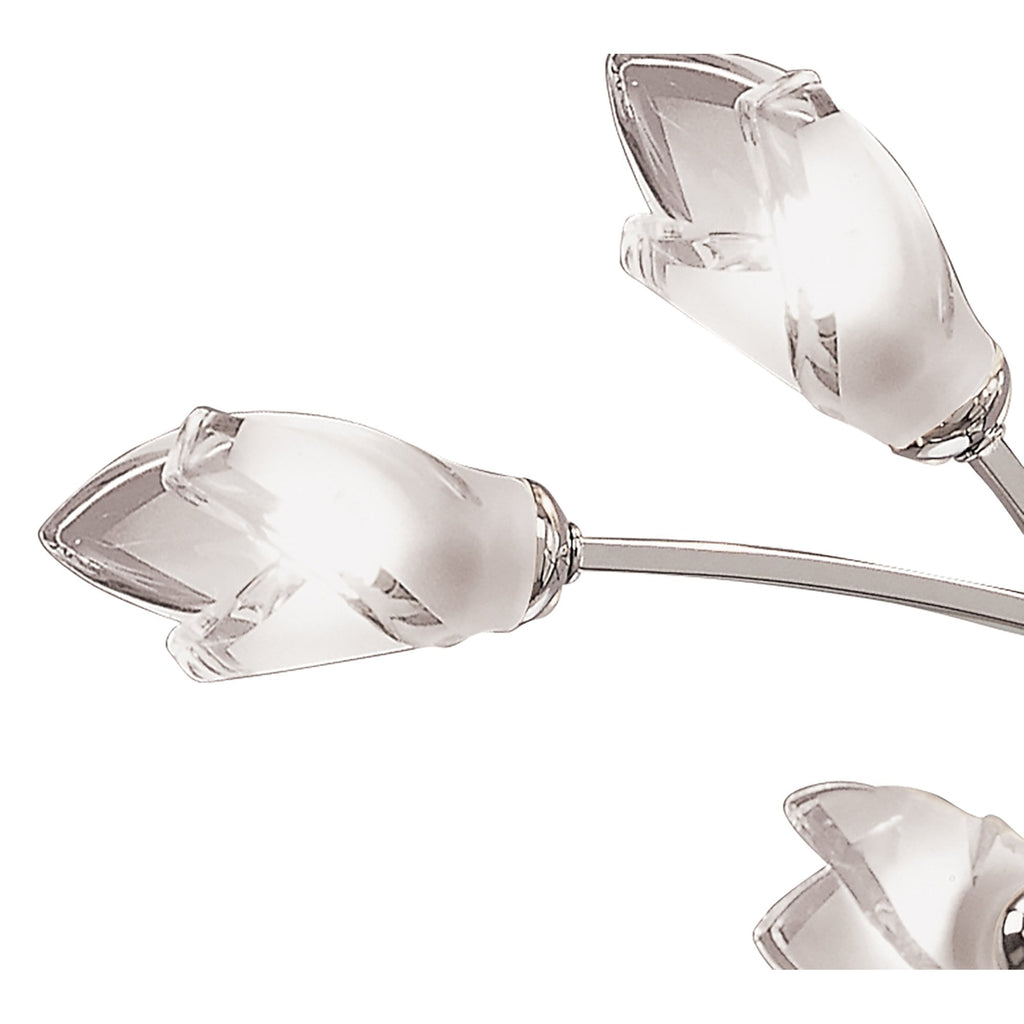 M0180 Pietra Pendant 4 Arm 8 Light G9 Polished Chrome