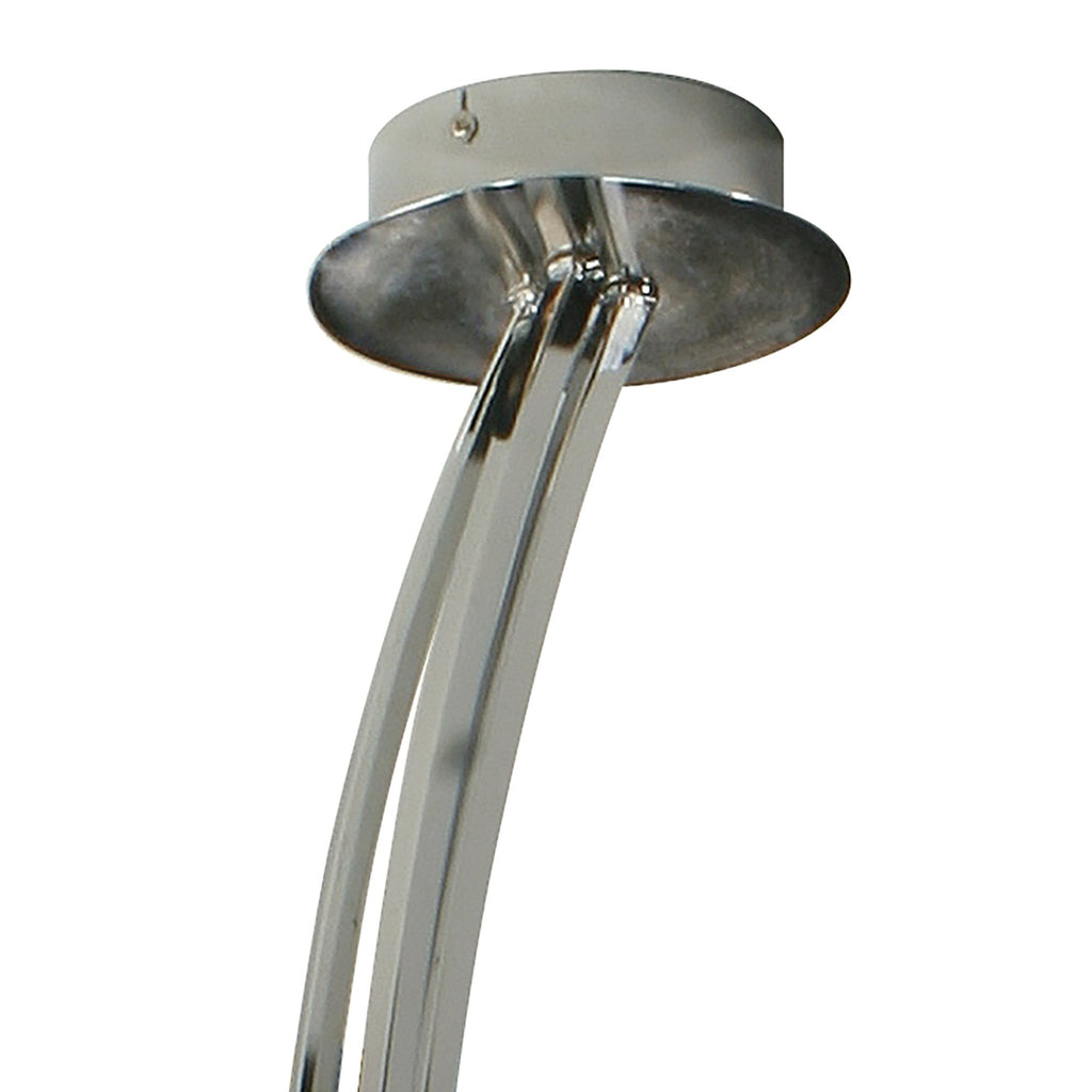 M0181 Pietra Pendant 3 Arm 6 Light G9 Polished Chrome