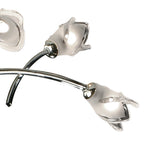 M0181 Pietra Pendant 3 Arm 6 Light G9 Polished Chrome
