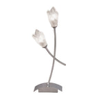 M0182 Pietra Table Lamp 2 Light G9 Polished Chrome