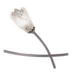 M0183 Pietra Linear Pendant 2 Arm 4 Light G9 Polished Chrome