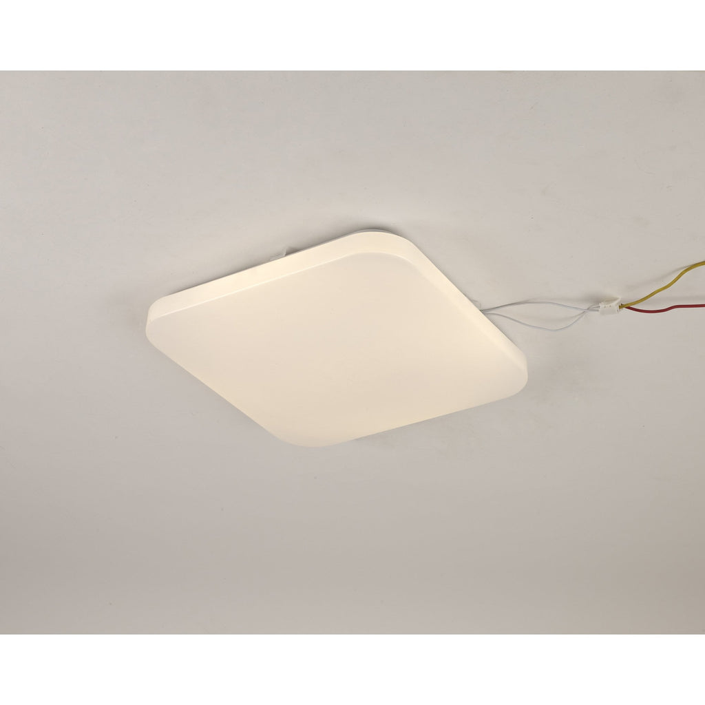 M6240 Quatro II Flush Fitting Square 30cm 30W LED White