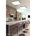 M6245 Quatro II Flush Fitting Square 50cm 60W LED White