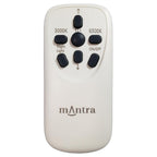 M5933 Reef Ceiling 45cm Round 48W LED -6500K Tuneable Remote Control Chrome / White
