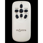 M5933 Reef Ceiling 45cm Round 48W LED -6500K Tuneable Remote Control Chrome / White