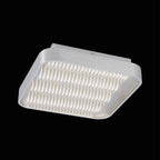 M5341 Reflex Flush 29cm Square 18W LED + 6000K Aluminium / Acrylic