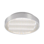 M5344 Reflex Flush 29cm Round 18W LED + 6000K Aluminium / Acrylic