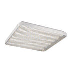 M5340 Reflex Flush 58cm Square 50W LED + 6000K Aluminium / Acrylic