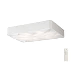 M5881 Rombos Flush Rectangular 60W LED -6500K Tuneable Remote Control White