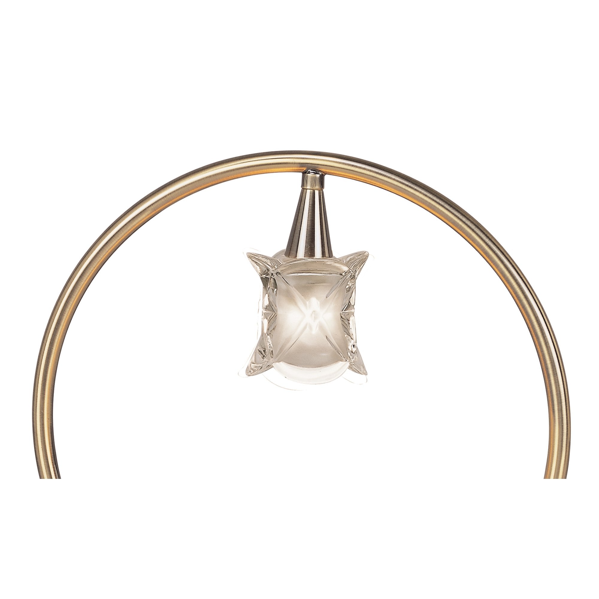 M0053AB Rosa Del Desierto Table Lamp 1 Light G9 Antique Brass