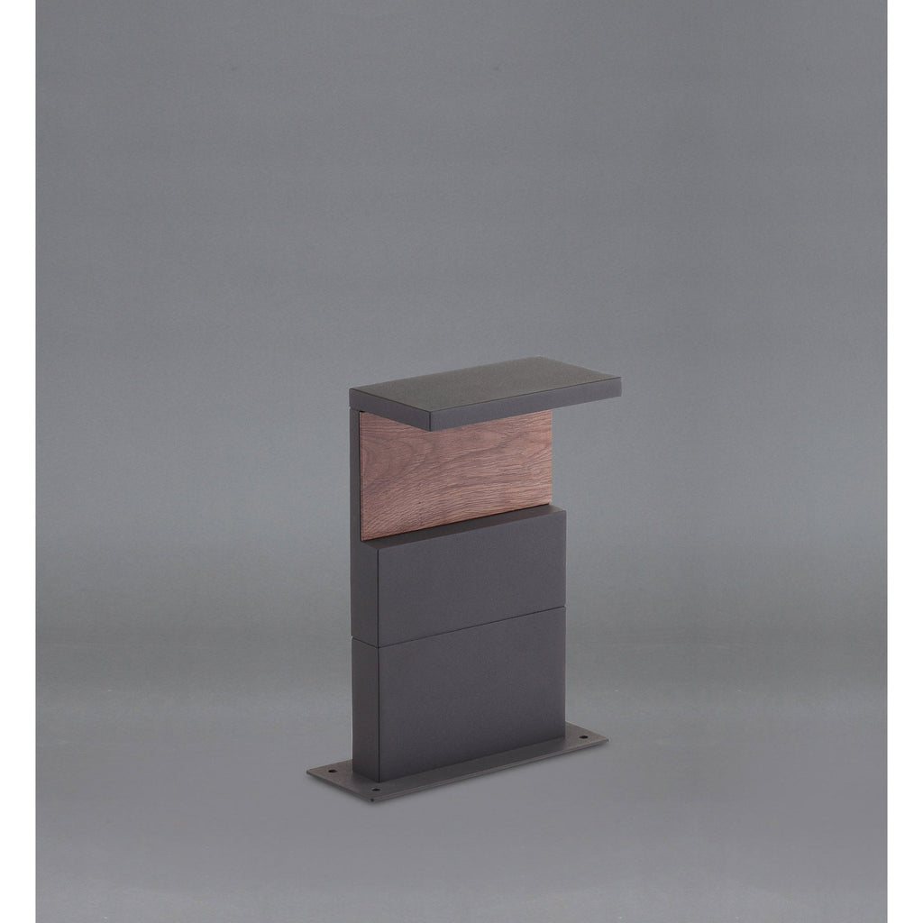 M6771 Ruka Outdoor Floor Lamp Small 13W LED Anthracite/Walnut