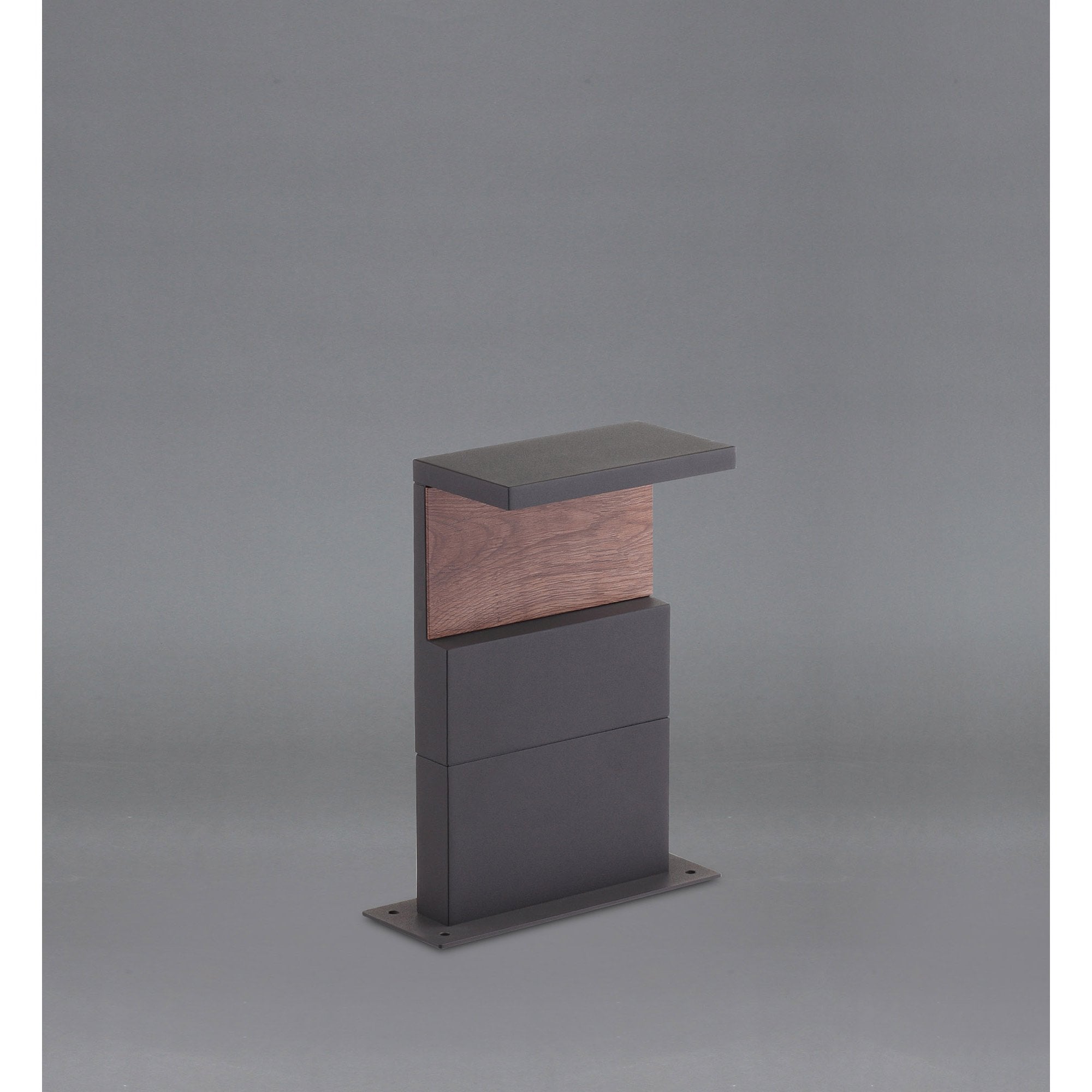 M6771 Ruka Outdoor Floor Lamp Small 13W LED Anthracite/Walnut
