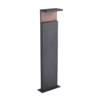 M6773 Ruka Outdoor Floor Lamp Large 13W LED Anthracite/Walnut