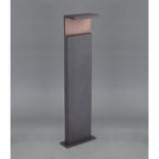 M6773 Ruka Outdoor Floor Lamp Large 13W LED Anthracite/Walnut