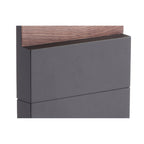 M6772 Ruka Outdoor Floor Lamp Medium 13W LED Anthracite/Walnut