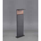 M6772 Ruka Outdoor Floor Lamp Medium 13W LED Anthracite/Walnut