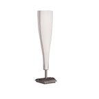 M0063 Java Table Lamp Big 1 Light E14 Satin Nickel/Frosted White Glass
