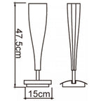 M0063 Java Table Lamp Big 1 Light E14 Satin Nickel/Frosted White Glass