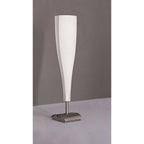 M0063 Java Table Lamp Big 1 Light E14 Satin Nickel/Frosted White Glass