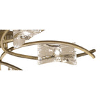 M0886AB Kromo Ceiling 6 Light G9 Antique Brass