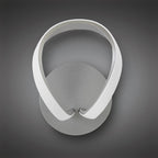 M4988 Knot Wall Lamp 12W LED Silver/Frosted Acrylic/Polished Chrome