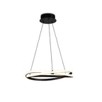 M5810 Infinity Brown Oxide Dimmable Pendant 42W LED Brown Oxide/White Acrylic