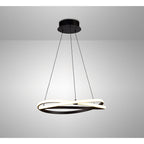 M5810 Infinity Brown Oxide Dimmable Pendant 42W LED Brown Oxide/White Acrylic