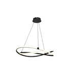 M5811 Infinity Brown Oxide Dimmable Pendant 60W LED Brown Oxide/White Acrylic