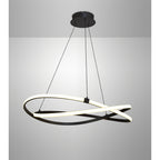 M5811 Infinity Brown Oxide Dimmable Pendant 60W LED Brown Oxide/White Acrylic