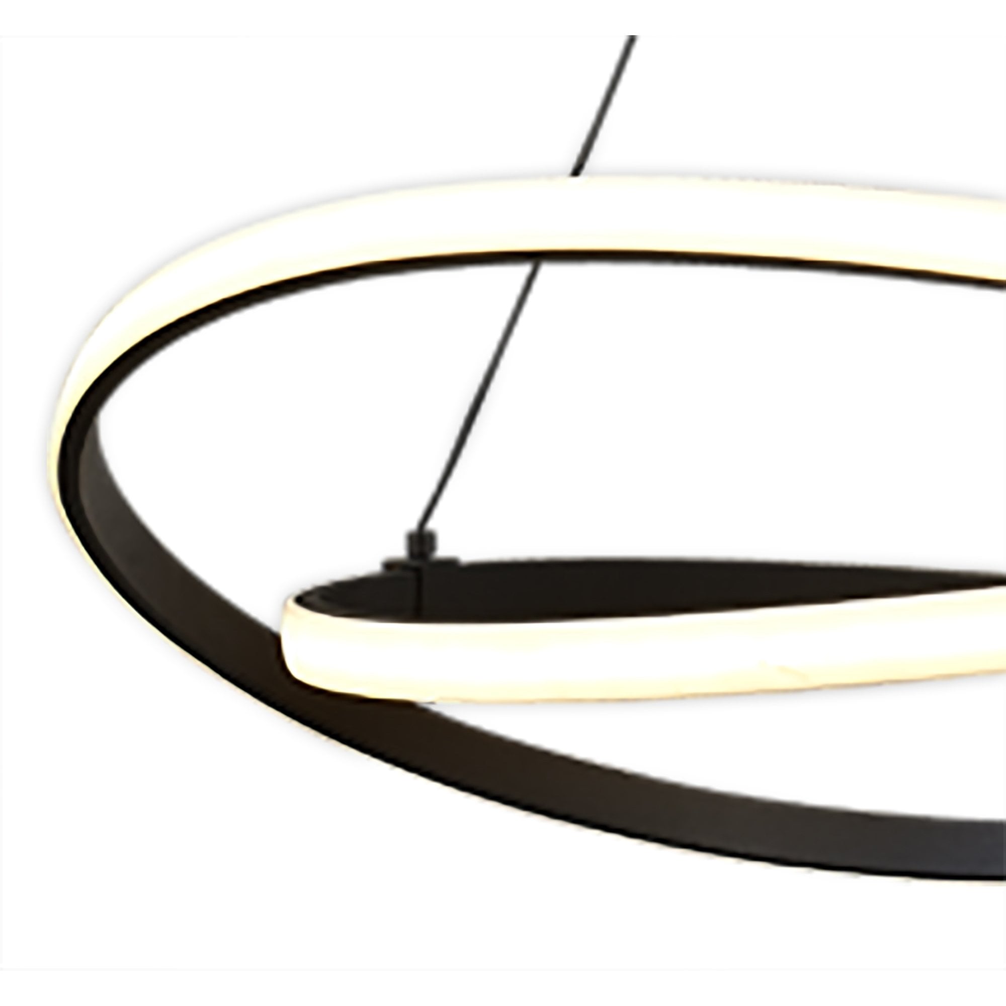 M5811 Infinity Brown Oxide Dimmable Pendant 60W LED Brown Oxide/White Acrylic