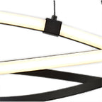M5811 Infinity Brown Oxide Dimmable Pendant 60W LED Brown Oxide/White Acrylic