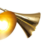 M5895 Jazz Pendant 88cm Round 6 Light Polished Gold