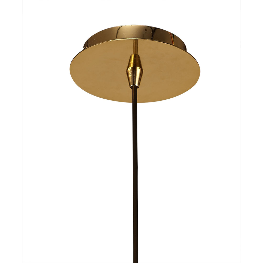 M5899 Jazz Pendant 1 Light Polished Gold