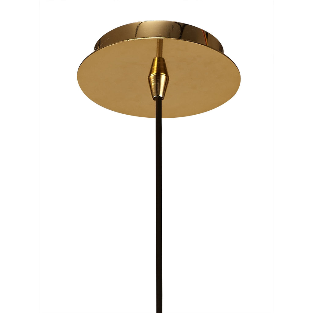 M5908 Jazz Pendant 1 Light Polished Gold