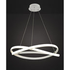 M5990 Infinity Blanco Pendant 42W LED Dimmable White/White Acrylic