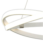 M5990 Infinity Blanco Pendant 42W LED Dimmable White/White Acrylic