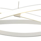 M5990 Infinity Blanco Pendant 42W LED Dimmable White/White Acrylic