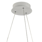 M5991 Infinity Blanco Pendant 60W LED Dimmable White/White Acrylic