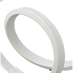 M5994 Infinity Blanco Table Lamp 12W LED White/White Acrylic