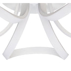M6035 Knot Blanco Ceiling 48cm Round 3 Looped Arms 36W LED White/Frosted Acrylic
