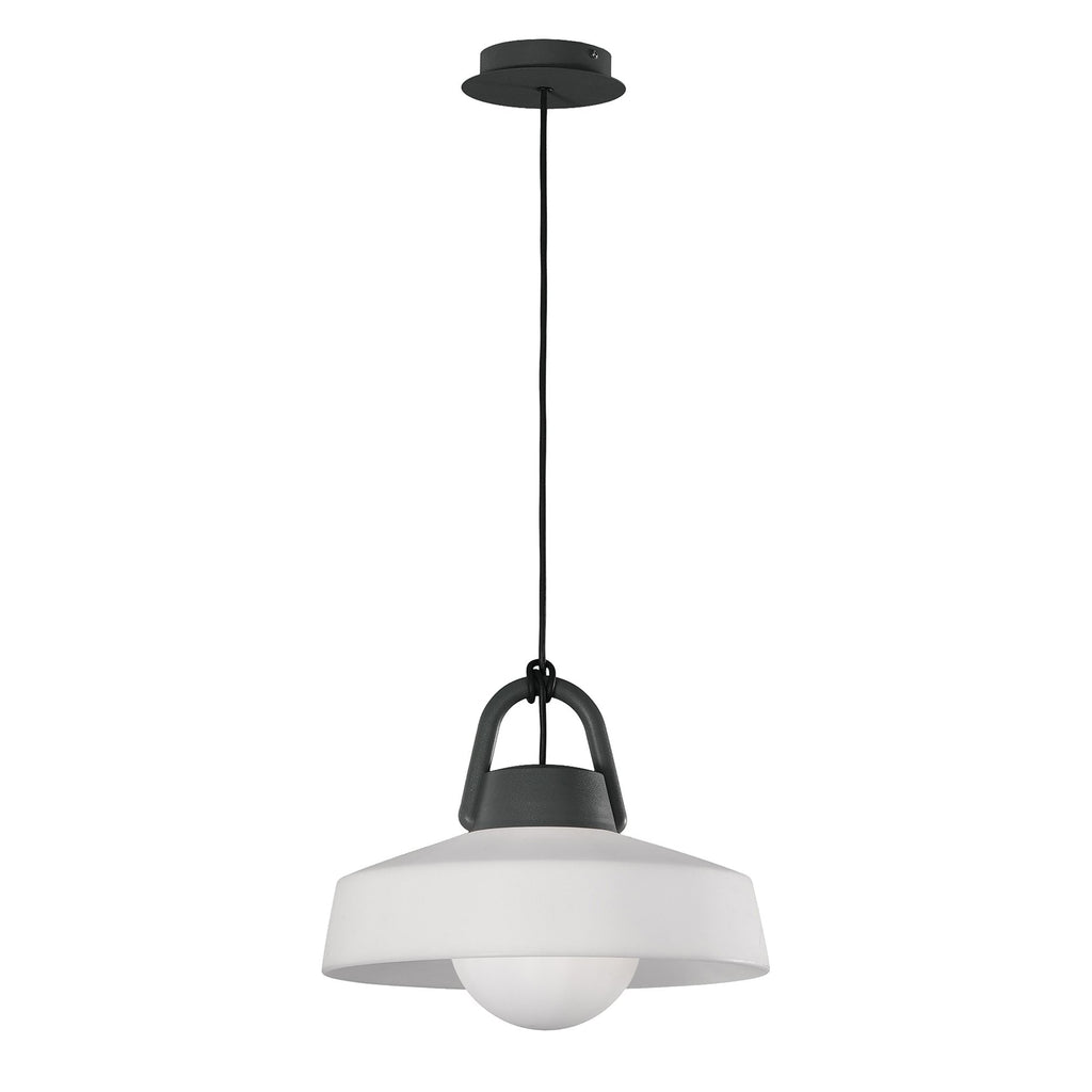 M6212 Kinke Outdoor Pendant 1 Light Anthracite (S)