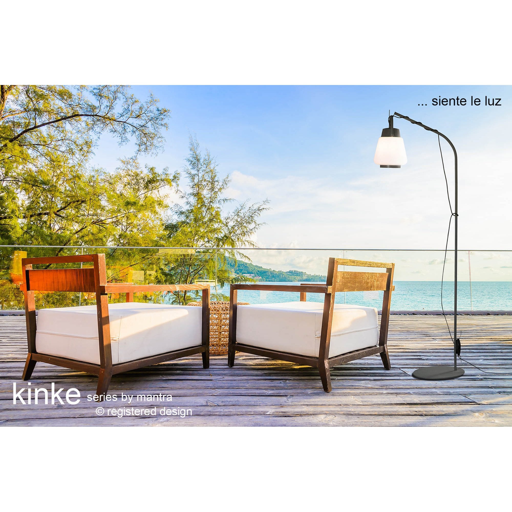 M6215 Kinke Outdoor Floor Stand Hook Anthracite