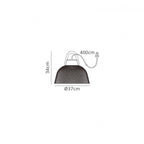 M6216 Kinke Outdoor Pendant 1 Light Anthracite