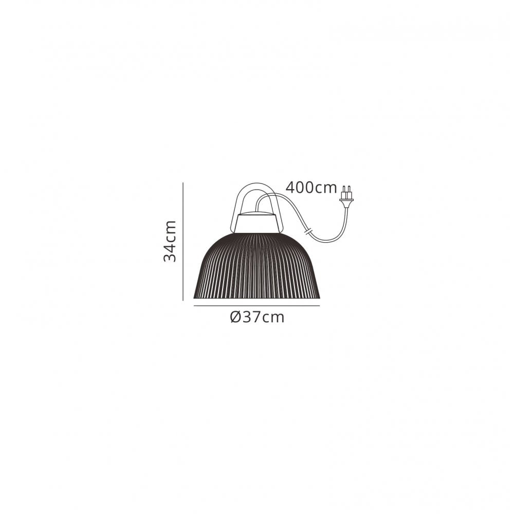 M6216 Kinke Outdoor Pendant 1 Light Anthracite