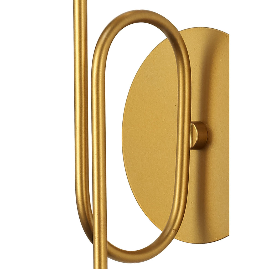 M6353 Jazz Wall Lamp 1 Light Gold Painting