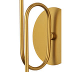 M6353 Jazz Wall Lamp 1 Light Gold Painting