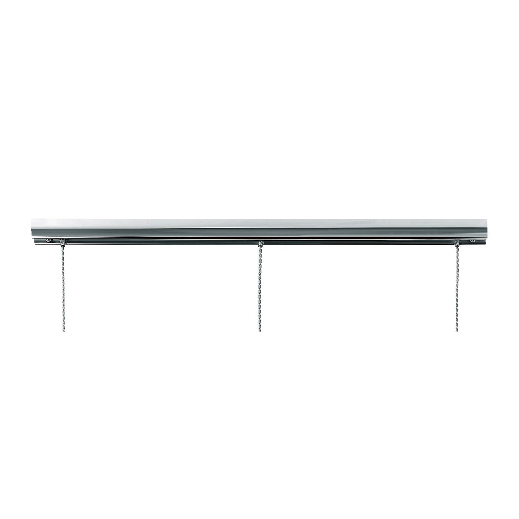 M5161 Khalifa Linear Pendant 3 Light GU10 Line Polished Chrome