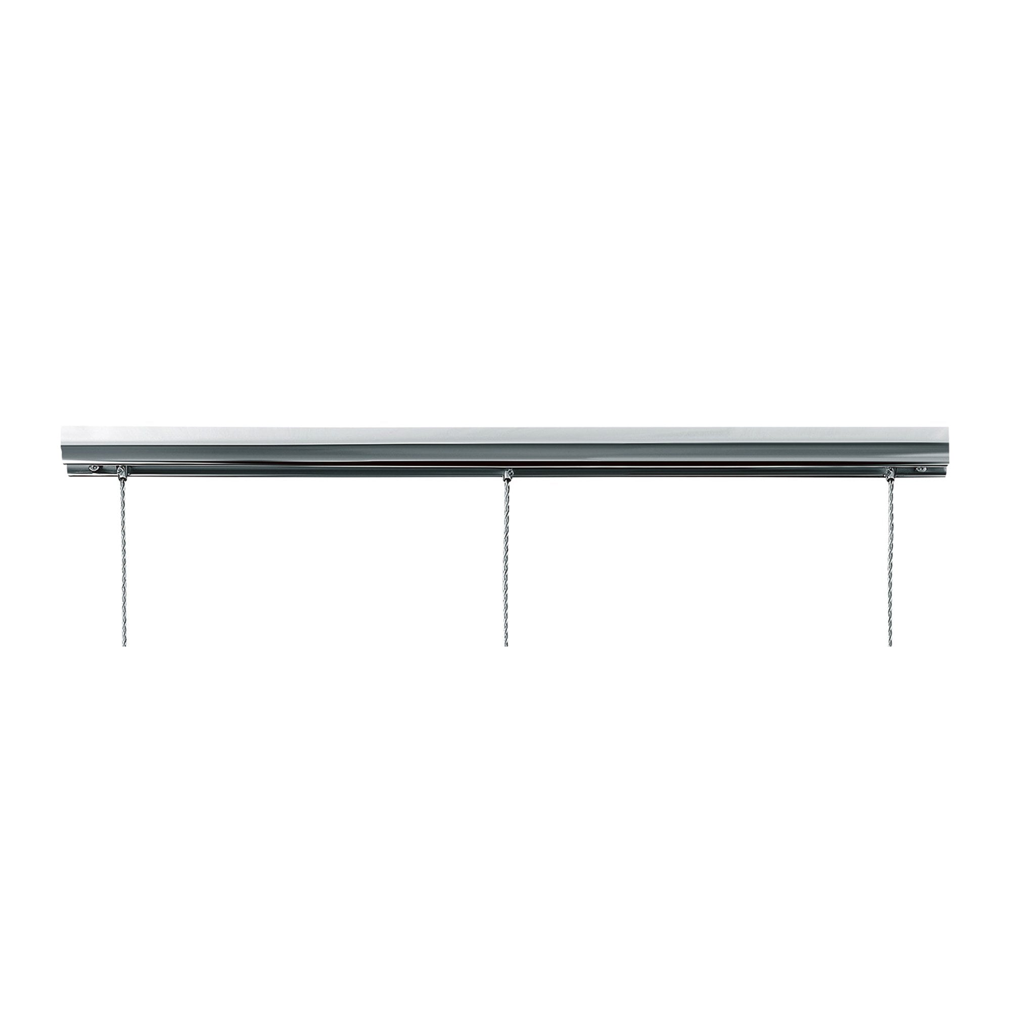 M5161 Khalifa Linear Pendant 3 Light GU10 Line Polished Chrome